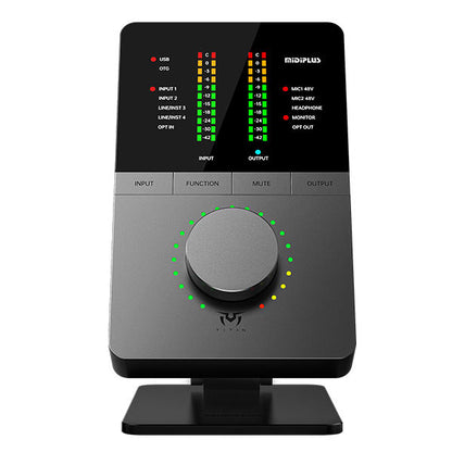 Midiplus TITAN Q6 Rev2 Multi Function USB Audio Interface with OTG Port