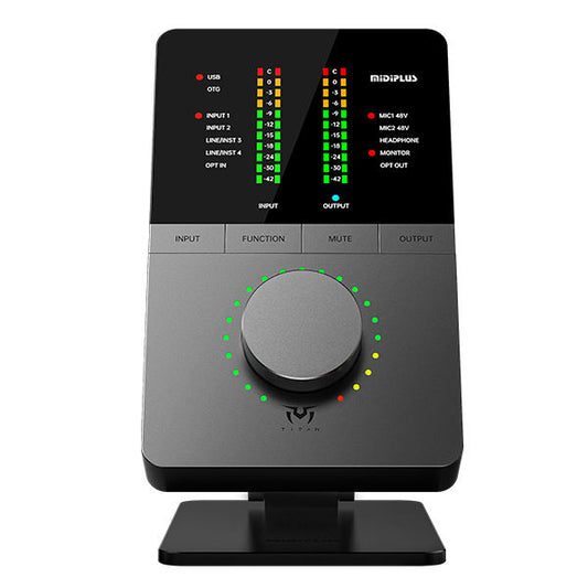 Midiplus TITAN Q6 Rev2 Multi Function USB Audio Interface with OTG Port