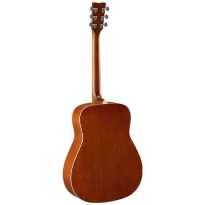 Yamaha FG820L 41" Left Handed Dreadnought Solid Spruce Top Acoustic Guitar - Natural (FG820L)