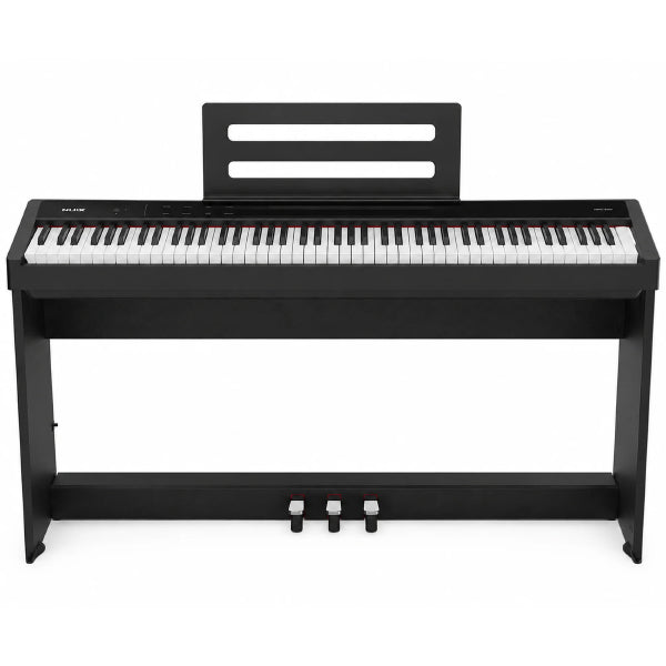 NUX NPK-200 88 Key Digital Piano Wooden Stand 3 Pedal Bench Weighted Keyboard - Full Package (NPK200)