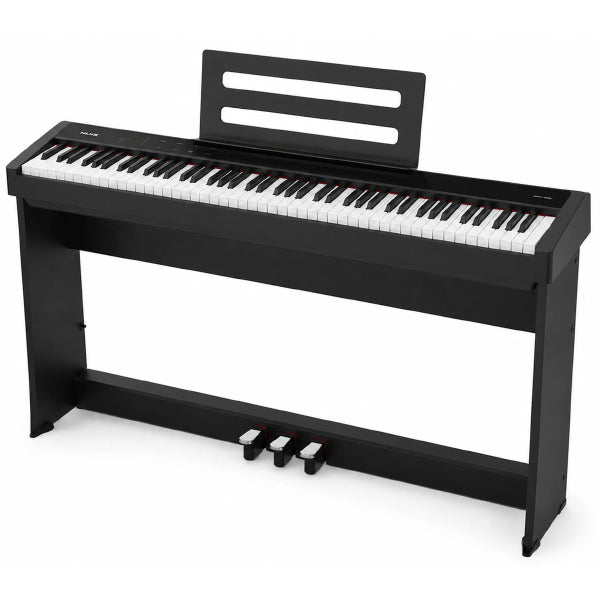 NUX NPK-200 88 Key Digital Piano Wooden Stand 3 Pedal Bench Weighted Keyboard - Full Package (NPK200)