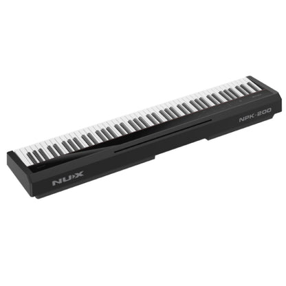 NUX NPK-200 88 Key Digital Piano Wooden Stand 3 Pedal Bench Weighted Keyboard - Top Package (NPK200)
