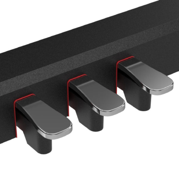 NUX NPK-200 88 Key Digital Piano Wooden Stand 3 Pedal Bench Weighted Keyboard - Full Package (NPK200)