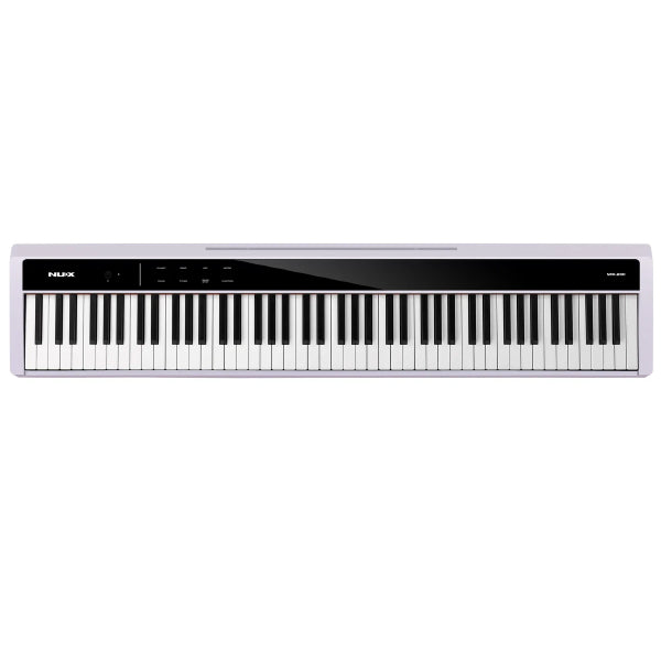 NUX NPK-200 88 Key Digital Piano Wooden Stand 3 Pedal Bench Weighted Keyboard - Top Package (NPK200)