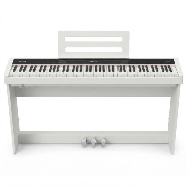 NUX NPK-200 88 Key Digital Piano Wooden Stand 3 Pedal Bench Weighted Keyboard - Full Package (NPK200)