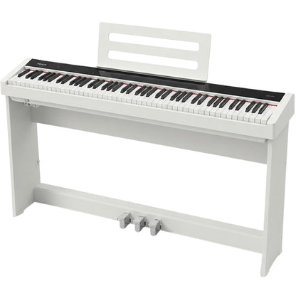 NUX NPK-200 88 Key Digital Piano Wooden Stand 3 Pedal Bench Weighted Keyboard - Full Package (NPK200)