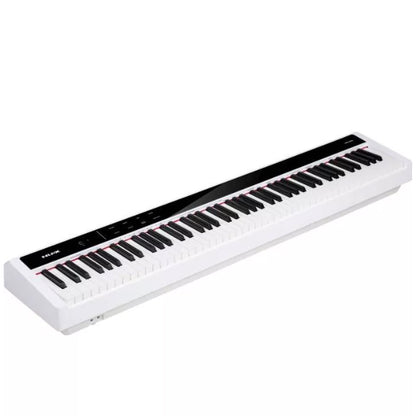 NUX NPK-200 88 Key Digital Piano Wooden Stand 3 Pedal Bench Weighted Keyboard - Top Package (NPK200)