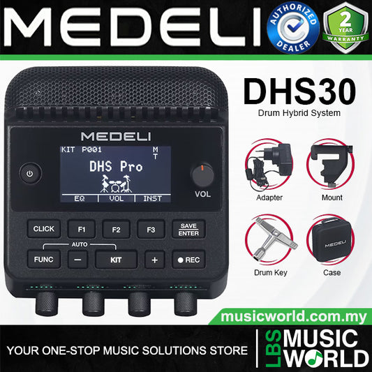 Medeli DHS30 Drum Hybrid System for Acoustic Drumset with Bluetooth