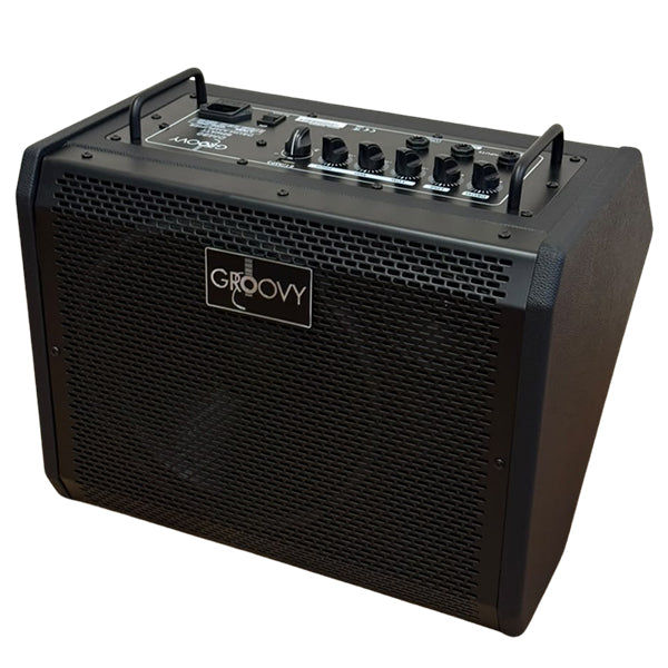 Groovy DM80 80 Watt 10 Inch Personal Monitor Electronic Drum Amplifier Speaker Amp with Bluetooth