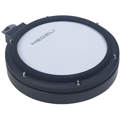 Medeli 8 Inch Tom Pad 2 Zone for MZ538 with Clamp and Cable