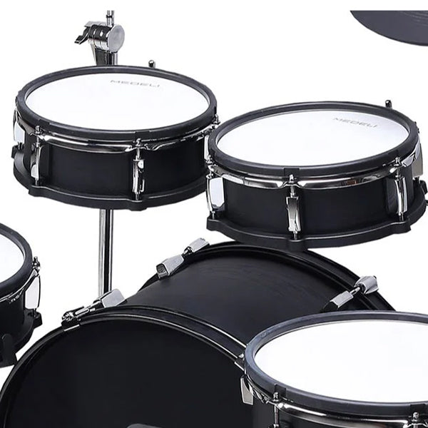 Medeli 10 Inch Tom Pad Dual Zone for MZ729 Drum Set Kit with Clamp