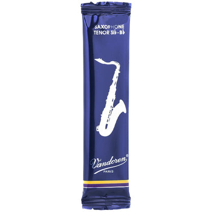 Vandoren Paris Tenor Saxophone Traditional Reed Box of 5 - 1.0/ 1.5/ 2.0/ 2.5/ 3.0/ 3.5/ 4.0/ 4.5/ 5.0