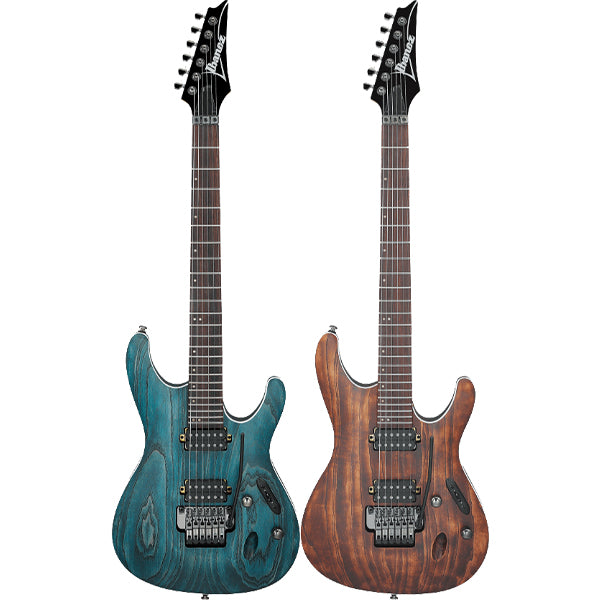 Ibanez S520AH Ash Body Rosewood Fretboard Electric Guitar with HH Pickup