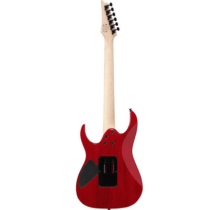Ibanez RG470PB Meranti Body Jatoba Fretboard Electric Guitar with HSH Pickup - Red Eclipse Burst