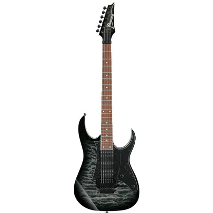 Ibanez RG450QMB Meranti Body Jatoba Fretboard Electric Guitar with HSH Pickup - Transparent Gray Burst
