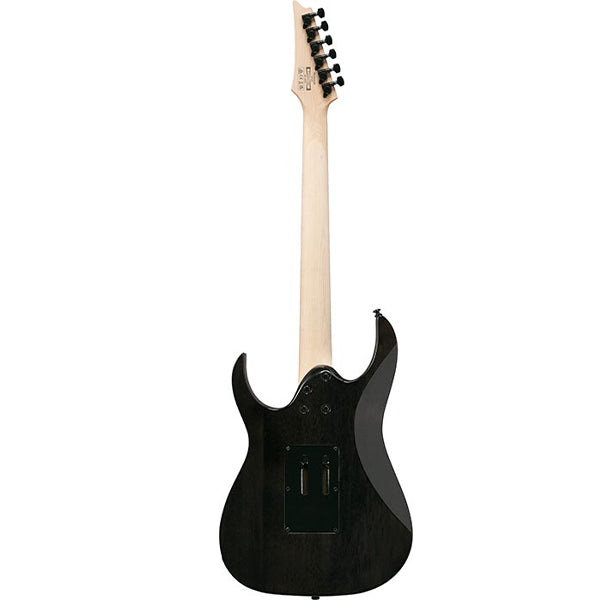 Ibanez RG450QMB Meranti Body Jatoba Fretboard Electric Guitar with HSH Pickup - Transparent Gray Burst