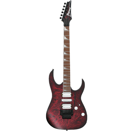 Ibanez RG470DXW Meranti Body Jatoba Fretboard Electric Guitar with HSH Pickup - Wine Red Frozen Matte
