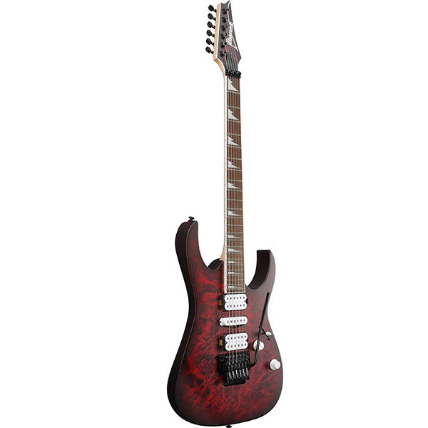 Ibanez RG470DXW Meranti Body Jatoba Fretboard Electric Guitar with HSH Pickup - Wine Red Frozen Matte
