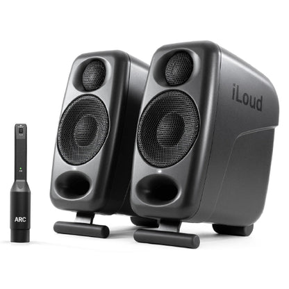 IK Multimedia iLoud Micro Monitor Pro Compact Studio Monitor Speaker Pair - Black