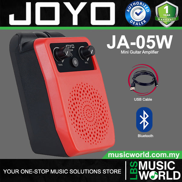 Joyo JA-05W Rechargeable Acoustic Guitar Speaker Amplifier with Bluetooth (JA05W)