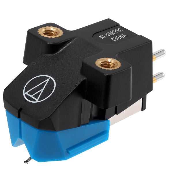 Audio Technica AT-VM95C Dual Moving Magnet Turntable Cartridge Pin - Blue (ATVM95C)