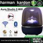 Harman Kardon Aura Studio 5 WiFi Wireless Home Speaker with Ambient Lighting (Black)