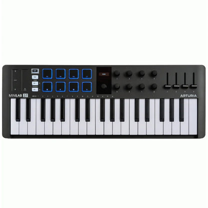 Arturia MiniLab 37 MK3 37 Slim Key USB Midi Keyboard Controller (MiniLab37)