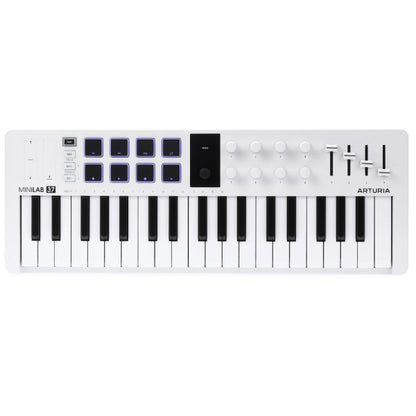 Arturia MiniLab 37 MK3 37 Slim Key USB Midi Keyboard Controller (MiniLab37)
