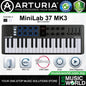 Arturia MiniLab 37 MK3 37 Slim Key USB Midi Keyboard Controller (MiniLab37)
