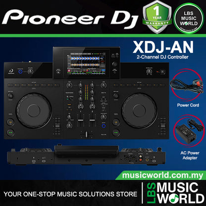 Pioneer DJ XDJ-AN Professional 2 Channel All in One Digital DJ System (XDJAN)
