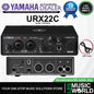 Yamaha Steinberg URX22C 2x2 USB-C Audio Interface with 2 D-PRE Preamps and DSP Effects