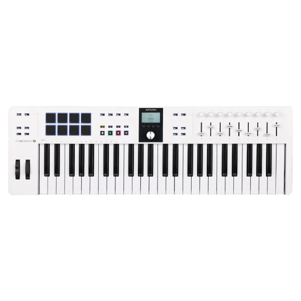 Arturia KeyLab Essential 49 Mk3 49 Slim Key USB Keyboard Controller With Custom Software Bundle
