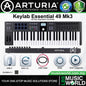 Arturia KeyLab Essential 49 Mk3 49 Slim Key USB Keyboard Controller With Custom Software Bundle