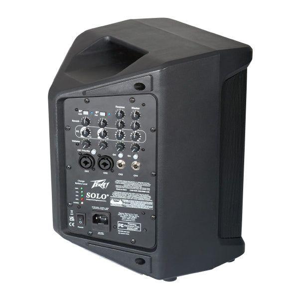Peavey Solo 200 Watt 6.5" Battery Powered Portable PA Speaker with Bluetooth