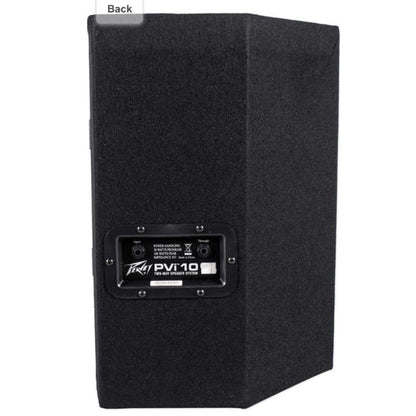 Peavey PVi 10 100 Watt 10 Inch Passive Two Way PA Speaker - Pair (Pvi10)