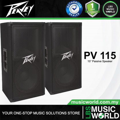 PEAVEY PV Series 2 Way Passive Speaker Heavy Duty Woofer (PV 112 PV 115)
