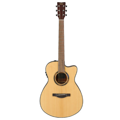 Yamaha TAS1 C 40" Concert Cutaway Solid Spruce TransAcoustic Guitar With Hard Bag (TAS1C)