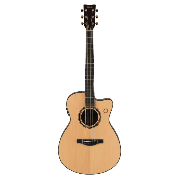 Yamaha TAS3 C 40" Concert Cutaway Solid Spruce TransAcoustic Guitar With Pickup (TAS3 C)
