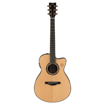 Yamaha TAS3 C 40" Concert Cutaway Solid Spruce TransAcoustic Guitar With Pickup (TAS3 C)