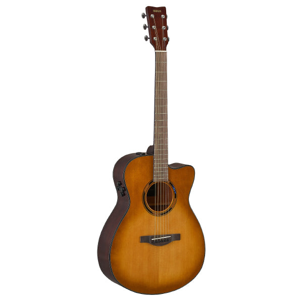 Yamaha TAS1 C 40" Concert Cutaway Solid Spruce TransAcoustic Guitar With Hard Bag (TAS1C)