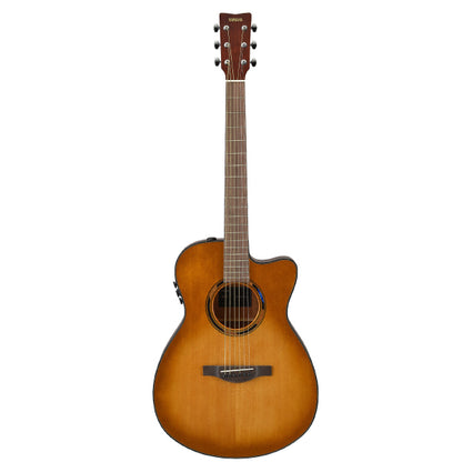 Yamaha TAS1 C 40" Concert Cutaway Solid Spruce TransAcoustic Guitar With Hard Bag (TAS1C)
