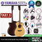 Yamaha TAS1 C 40" Concert Cutaway Solid Spruce TransAcoustic Guitar With Hard Bag (TAS1C)