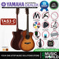 Yamaha TAS3 C 40" Concert Cutaway Solid Spruce TransAcoustic Guitar With Pickup (TAS3 C)