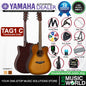 Yamaha TAG1 C 41" Dreadnought Cutaway Solid Spruce TransAcoustic Guitar With Pickup (TAG1C)