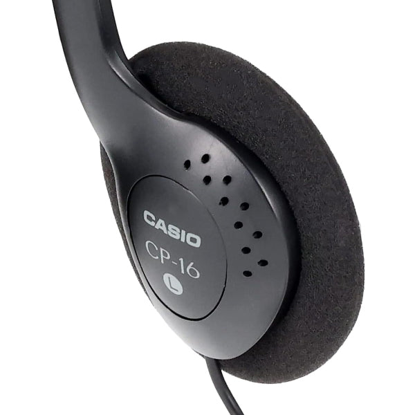 Casio CP-16 Wired Stereo Headphones for Electronic Keyboard and Piano (CP16)