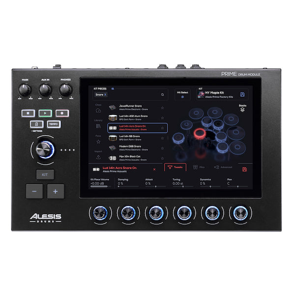 Alesis Strata Prime 10 Pieces Premium Electronic Drum Kit with Touchscreen Drum Module