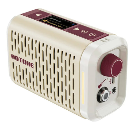 Hotone Pulze Mini 15 Watt Modeling Combo Guitar Amplifier With Bluetooth - White
