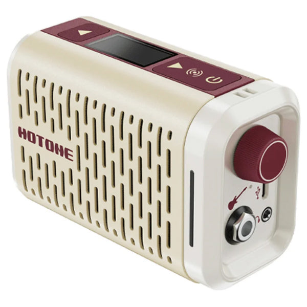 Hotone Pulze Mini 15 Watt Modeling Combo Guitar Amplifier With Bluetooth - White