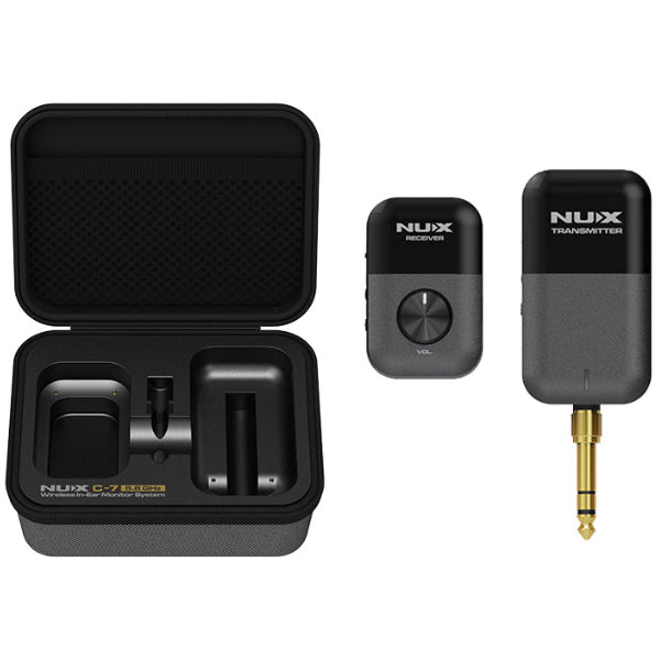 NUX C-7 Stereo Wireless In Ear Monitor System for Headphone and IEM (C7)