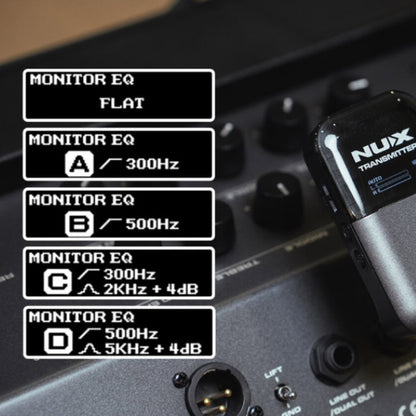 NUX C-7 Stereo Wireless In Ear Monitor System for Headphone and IEM (C7)